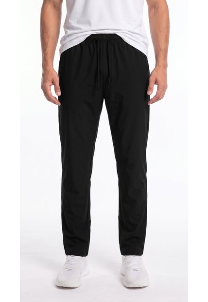 Pantalón Deportivo Casual Para Hombre En Negro