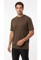 Camiseta Café Con Textura Para Hombre de Belife