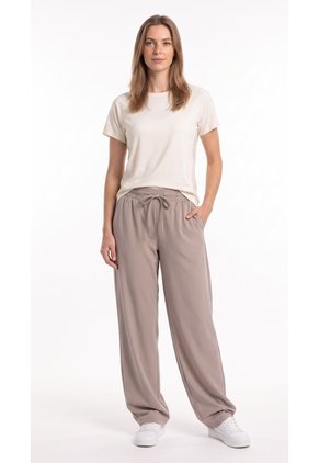 Jogger Deportivo Taupe Para Mujer