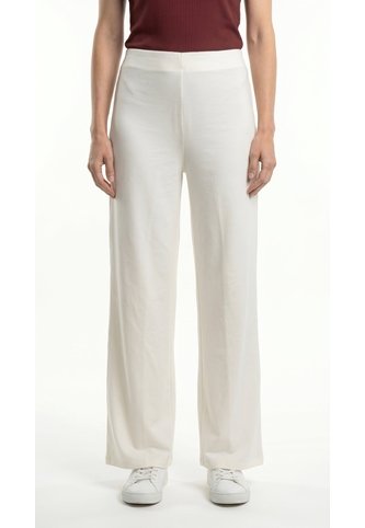 Pantalón Ivory Ancho En Scuba Para Mujer Belife
