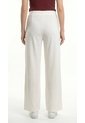 Pantalón Ivory Ancho En Scuba Para Mujer de Belife