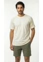 Camiseta Ivory Manga Ranglan Para Hombre de Belife