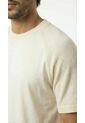 Camiseta Ivory Manga Ranglan Para Hombre de Belife