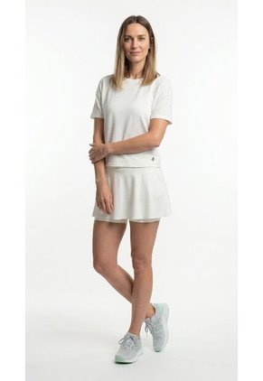 Camiseta Deportiva Ivory Manga Corta Para Mujer