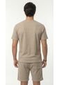Camiseta Café Manga Corta Para Hombre de Belife