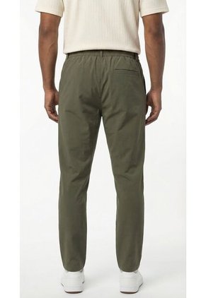 Pantalón Verde Militar Bota Recta Para Hombre