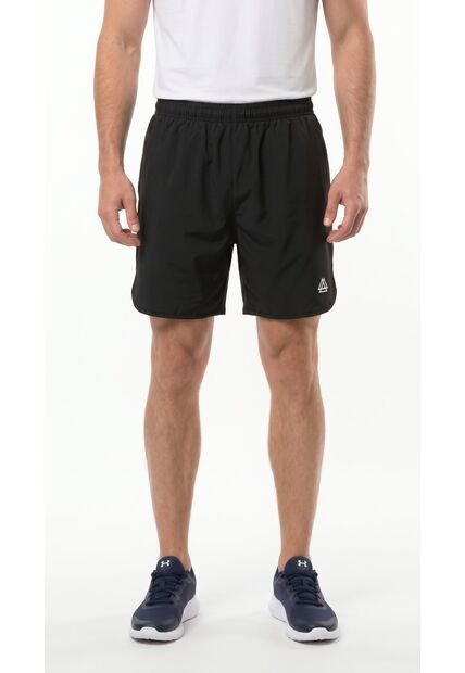 Pantaloneta Running Negra Con Ciclista Para Hombre