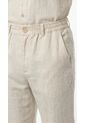 Pantalón De Lino Silueta Regular Para Hombre de Belife