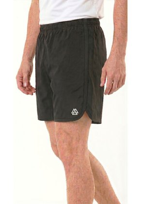 Pantaloneta Running Negra Con Ciclista Para Hombre