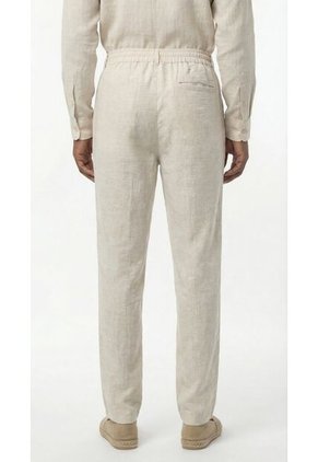 Pantalón De Lino Silueta Regular Para Hombre