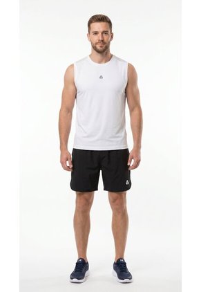 Pantaloneta Running Negra Con Ciclista Para Hombre