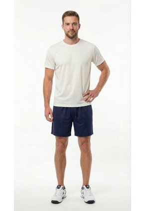 Camiseta Deportiva Manga Corta Blanca Para Hombre