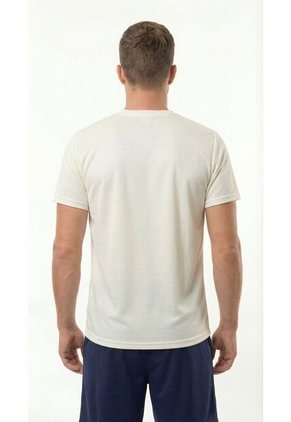 Camiseta Deportiva Manga Corta Blanca Para Hombre