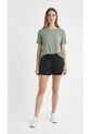 Short Deportivo Negro Para Mujer de Belife