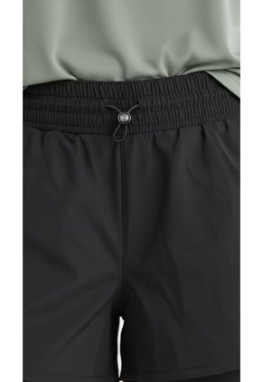 Short Deportivo Negro Para Mujer