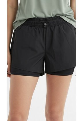 Short Deportivo Negro Para Mujer