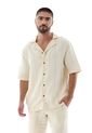 Camisa Resort Manga Corta Para Hombre de Belife