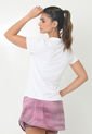 Camiseta Deportiva Blanca Tipo Polo Y Cuello Camisero Para Mujer Belife. de Belife