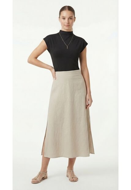 Falda Para Mujer En Marfil