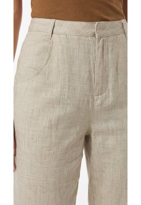 Pantalón Casual Caqui Para Mujer