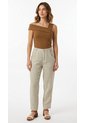 Pantalón Casual Caqui Para Mujer de Belife