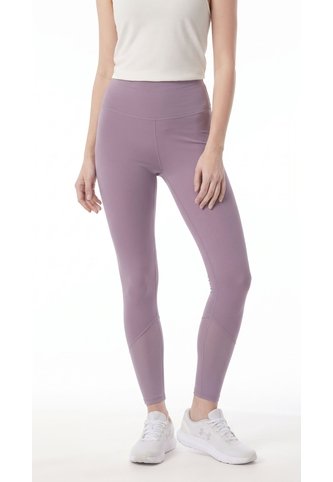 Legging Lila Con Malla En Bota Para Mujer Belife