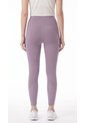 Legging Lila Con Malla En Bota Para Mujer de Belife