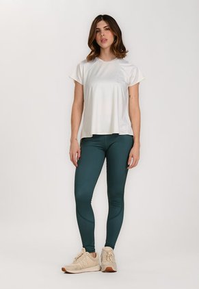 Camiseta Manga Corta Blanca Para Mujer