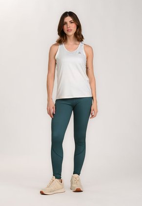 Camiseta Manga Sisa Blanca Para Mujer