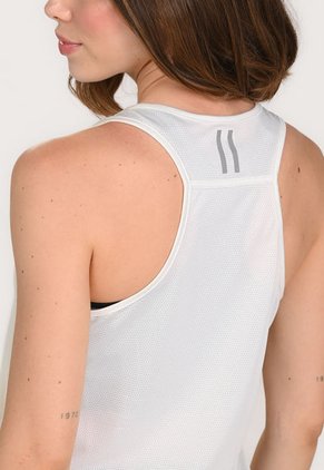 Camiseta Manga Sisa Blanca Para Mujer