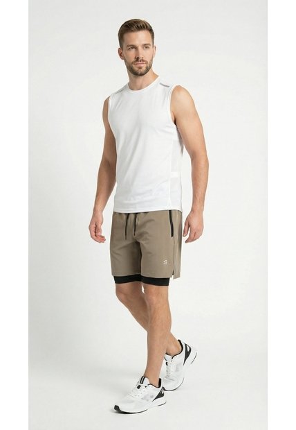 Pantaloneta Deportiva Impermeable Hombre