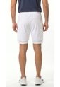 Pantaloneta Deportiva Blanca Con Ciclista Para Hombre de Belife