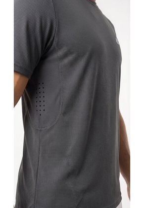 Camiseta Deportiva Gris Oscuro Para Hombre