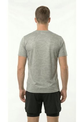 Camiseta Deportiva Gris Sublimada Para Hombre