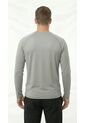 Camiseta Deportiva Manga Larga Gris Para Hombre de Belife