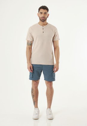 Bermuda Azul Para Hombre