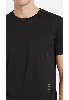 Camiseta Deportiva Negra Para Hombre