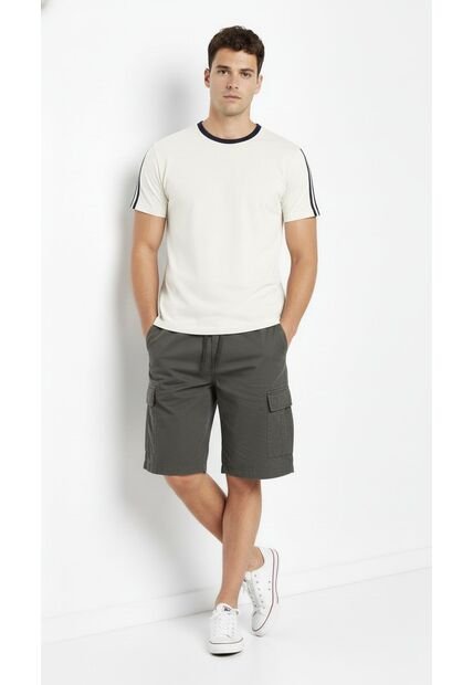 Camiseta Manga Corta Ivory Para Hombre