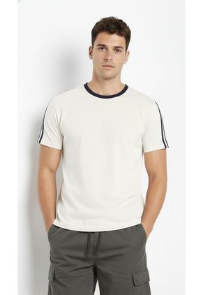Camiseta Manga Corta Ivory Para Hombre