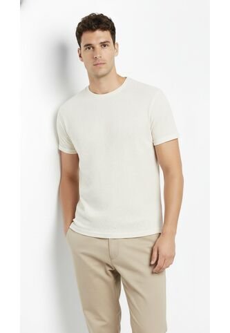 Camiseta Manga Corta Ivory Para Hombre Belife
