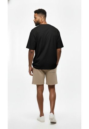 Camiseta Oversize Negro Para Hombre