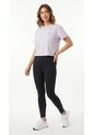 Legging Negro Pretina Alta Para Mujer de Belife