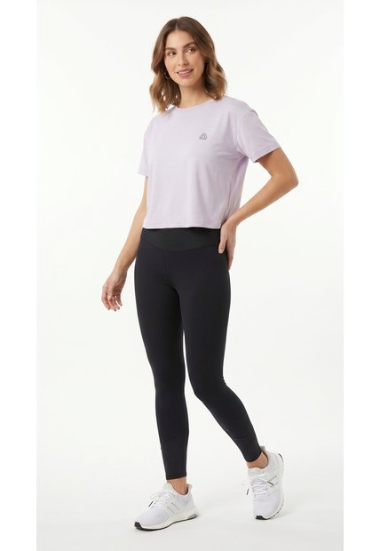 Legging Negro Pretina Alta Para Mujer