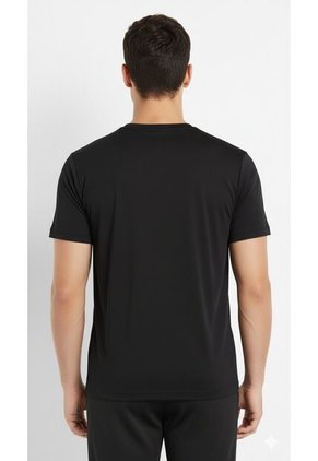 Camiseta Deportiva Negra Para Hombre