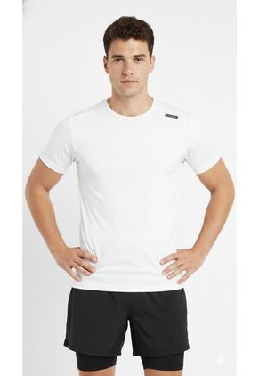 Camiseta Deportiva Blanca Para Hombre