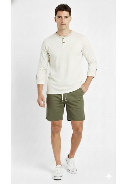 Camiseta Manga Larga Ivory Para Hombre