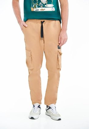 Pantalón Tipo Cargo Con Bolsillos