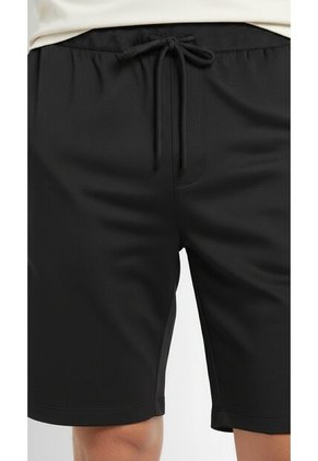 Bermuda Negra Para Hombre