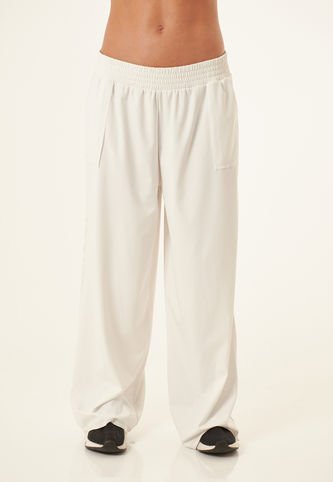 Pantalón Con Bolsillos Blanco Para Mujer Belife