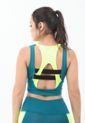 Top Deportivo Verde Puerto Con Detalle Interior Y Elasticos Para Mujer Belife de Belife